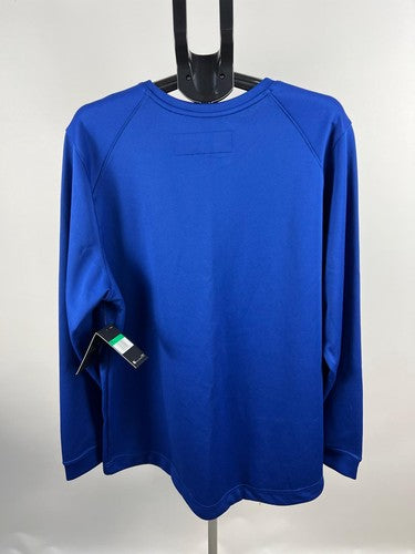 Nike NBA Philadelphia 76ers Dri-FIT Crewneck Sweatshirt Blue XL NWT