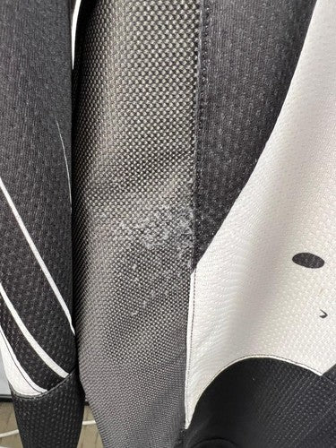 FOX Long Sleeve Graphic Motocross Jersey Black/White Mesh Size M