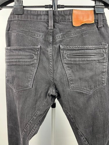 Cassette black denim jeans size 32