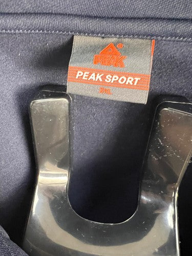 Peak Basketball Australia 3XL Navy Track Jacket Full Zip Australia Back