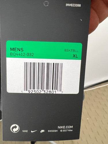 Nike NBA Authentics Dri-FIT Men’s Grey T-Shirt XL Short Sleeve