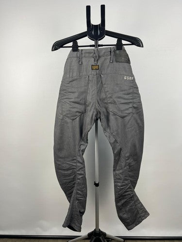 G-Star RAW 3301 Grey Denim Jeans Men's Button Fly