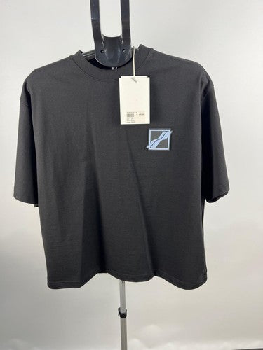 WE11DONE Black Hotfix Patch Graphic T-Shirt S NWT