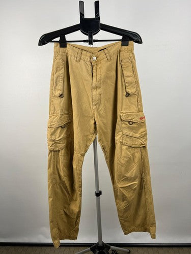 Fox Racing men’s cargo pants khaki 100% cotton size 30
