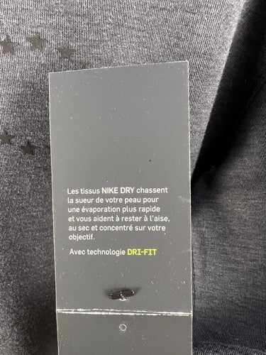 Nike NBA Authentics Dri-FIT Men’s Grey T-Shirt XL Short Sleeve