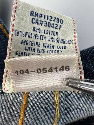 True Religion Zach Men's Jeans Blue Button Fly Made in USA 31