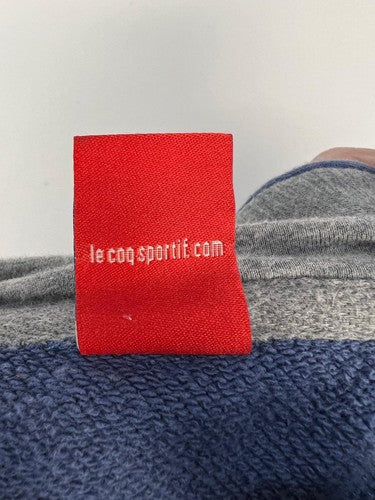 Le Coq Sportif Velo Club Normand Blue Pullover Hoodie Size M