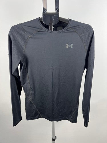 Under Armour HeatGear Long Sleeve Performance Shirt L Black