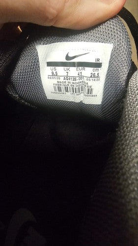 Nike Air Tn Black Mesh Sneakers US 9.5 UK 7 EU 41