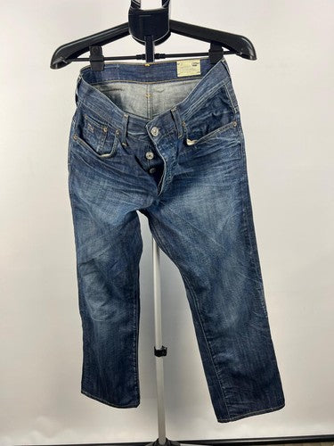 G-Star RAW 3301 Men's Blue Denim Button Fly Jeans