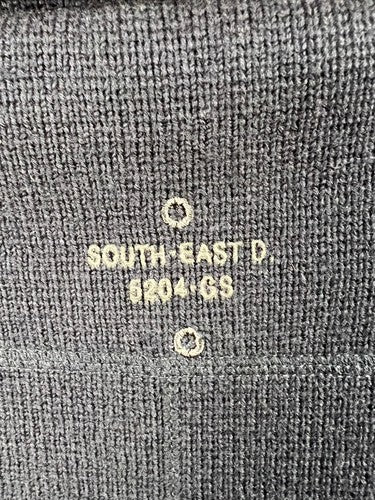 G-Star RAW 3301 Navy Knit Military Field Jacket Size S