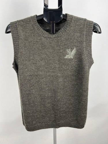 Freshjive Wool Sweater Vest Gray Men's Size S