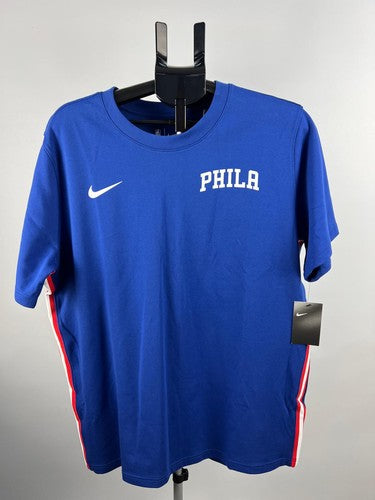 Nike NBA PHILA Philadelphia 76ers Blue Men’s T-Shirt XL