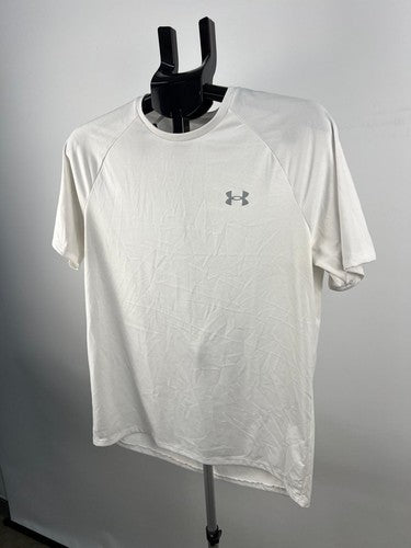 Under Armour Tech Tee Loose Fit Short Sleeve T-Shirt White Small