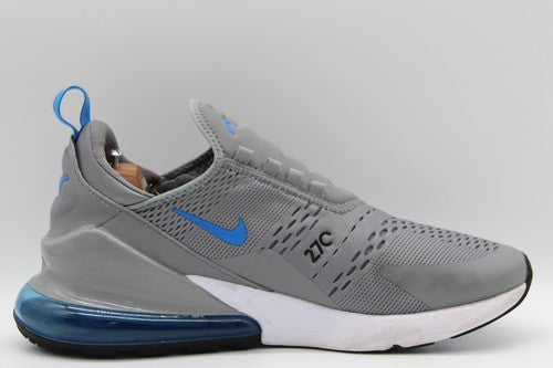 Nike Air Max 270 Grey/Blue Men's Size US 11 Sneakers DN5465-001