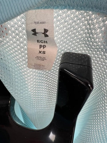 Under Armour HeatGear Women’s Mesh Crop Tee & Shorts Set Blue XS/S