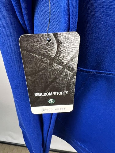 Nike NBA Philadelphia 76ers Dri-FIT Crewneck Sweatshirt Blue XL NWT
