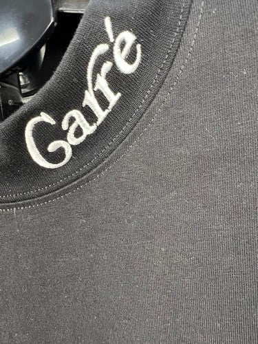 Carré Paris black long sleeve cotton T-shirt Men’s Large