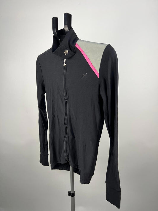Assos Thermal Long-Sleeve Cycling Jersey – Men’s Small – Black/Grey