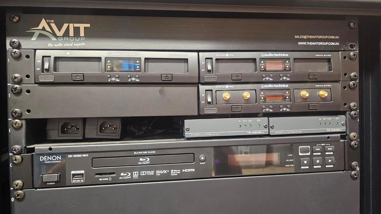 Karaoke Audio-Visual Rack System - Audio-Technica Components - Complete Setup
