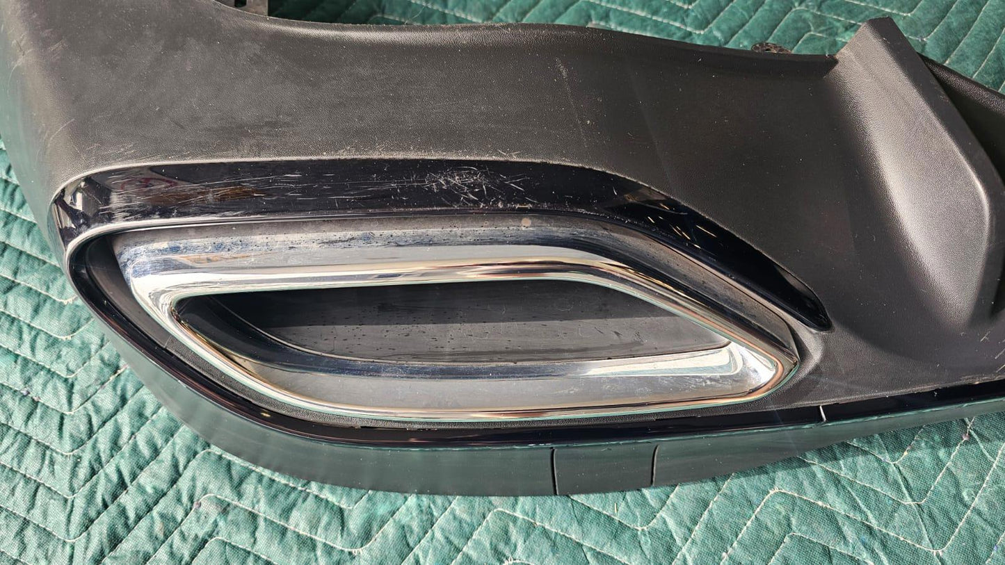 Genuine Mercedes CLA C118 AMG Line Rear Diffuser – Dual Exhaust (2019–2024)