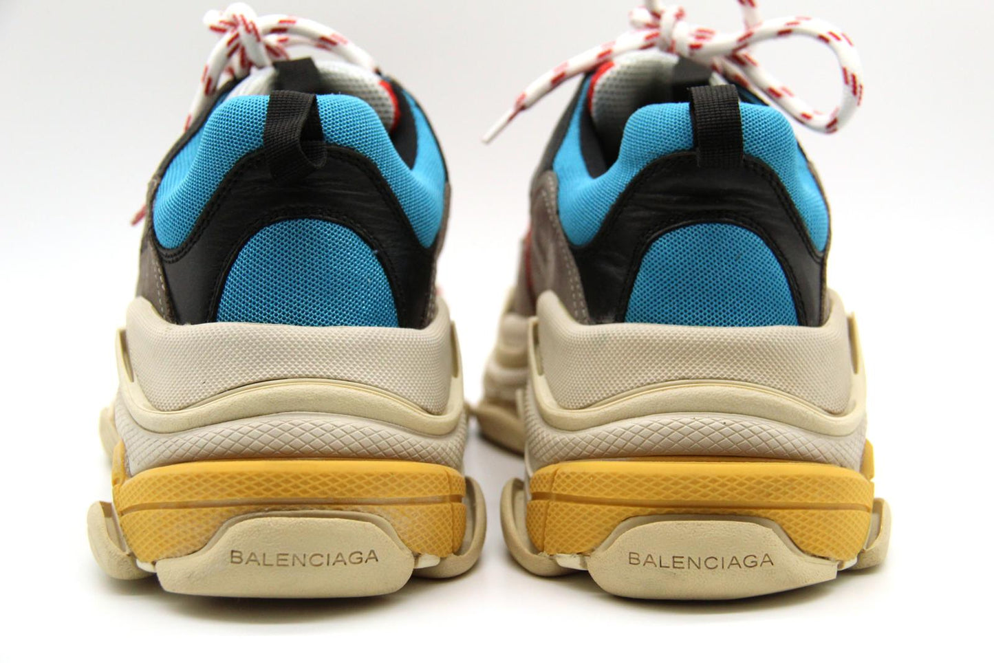 Balenciaga Triple S 'Blue Red' Size 41 EU 533883 Made in Italy