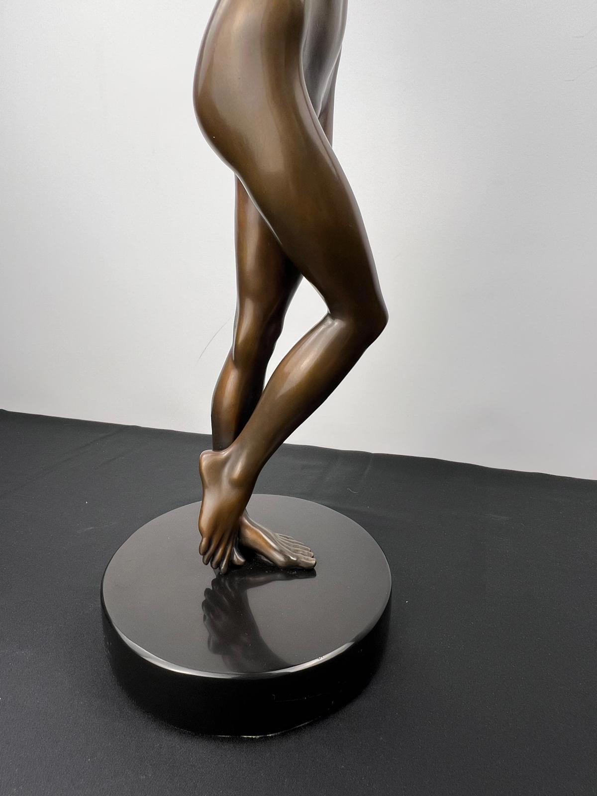 Genuine 'Gratitude' Bronze Sculpture by Danielle Anjou