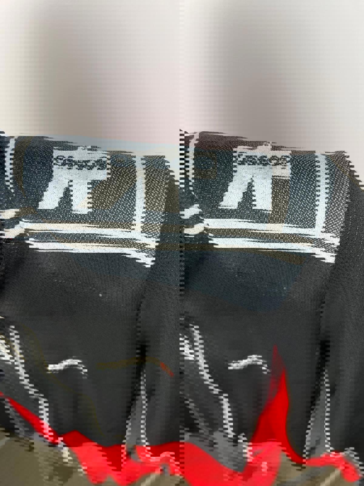 Assos Men's Utility Jacket Black and Red Full Zip