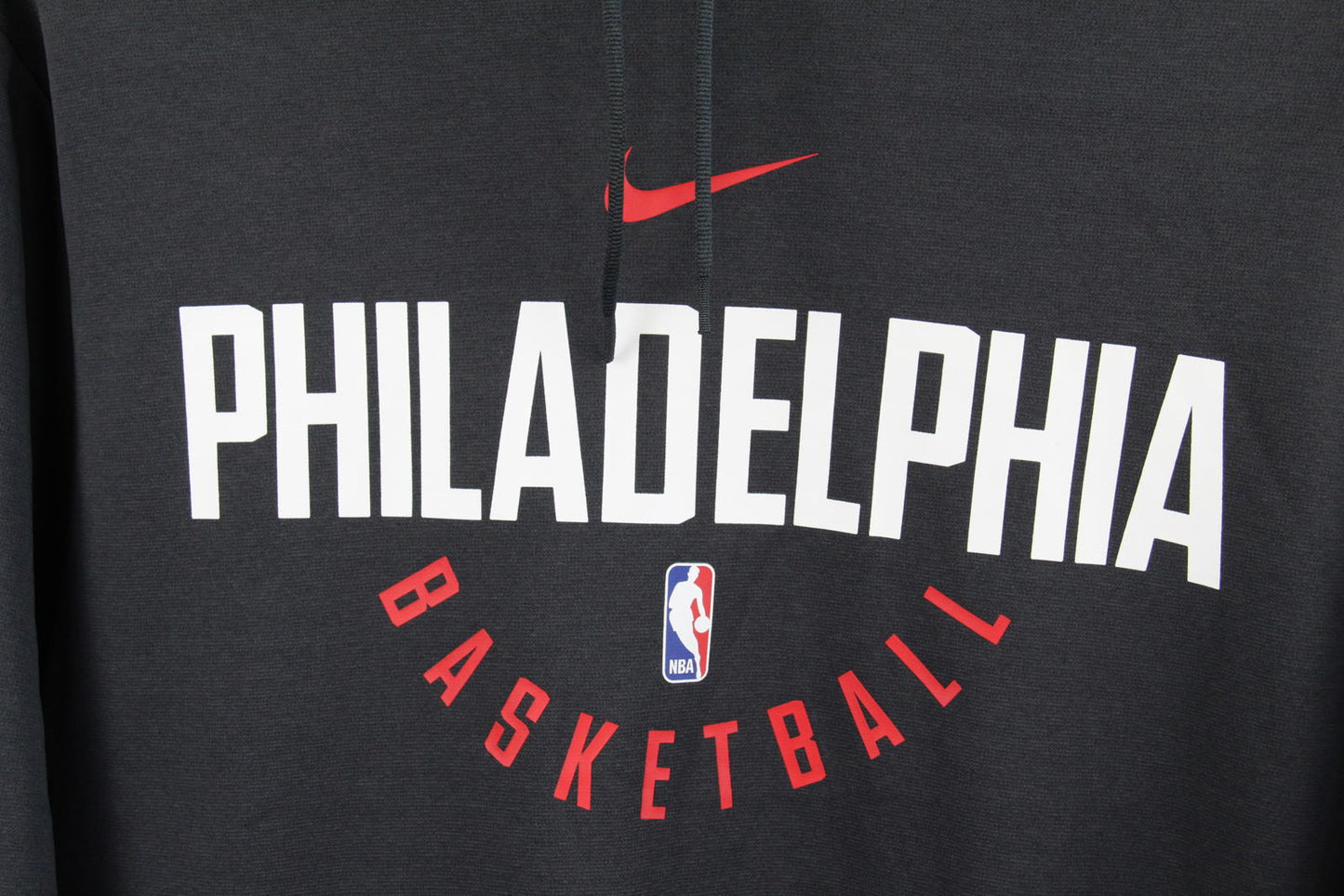 Nike NBA Philadelphia 76ers Dri-FIT Hoodie – Size XLT (Tall) – Black