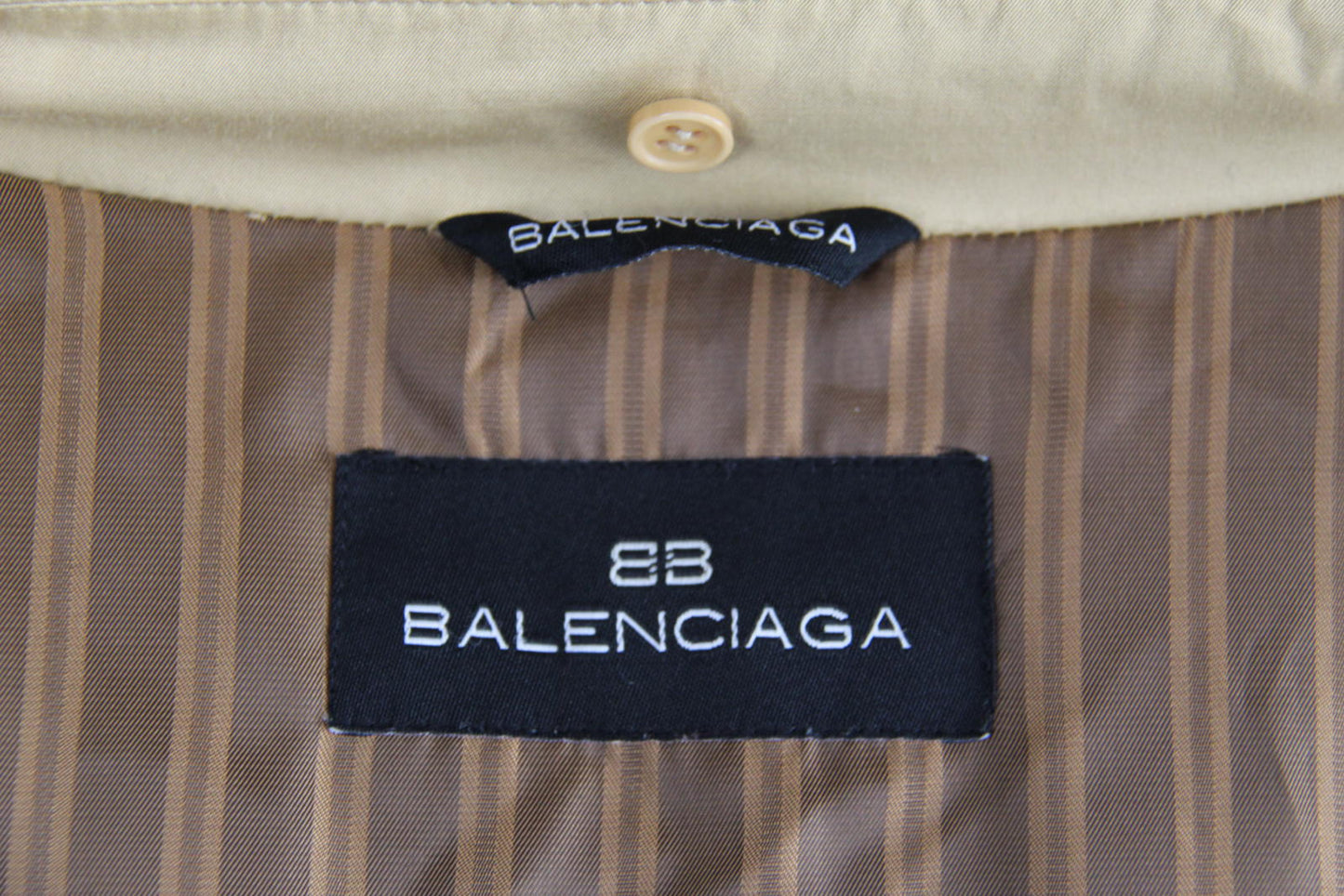 Balenciaga Beige Oversized Jacket – Size 6 (EU 46 / Medium)