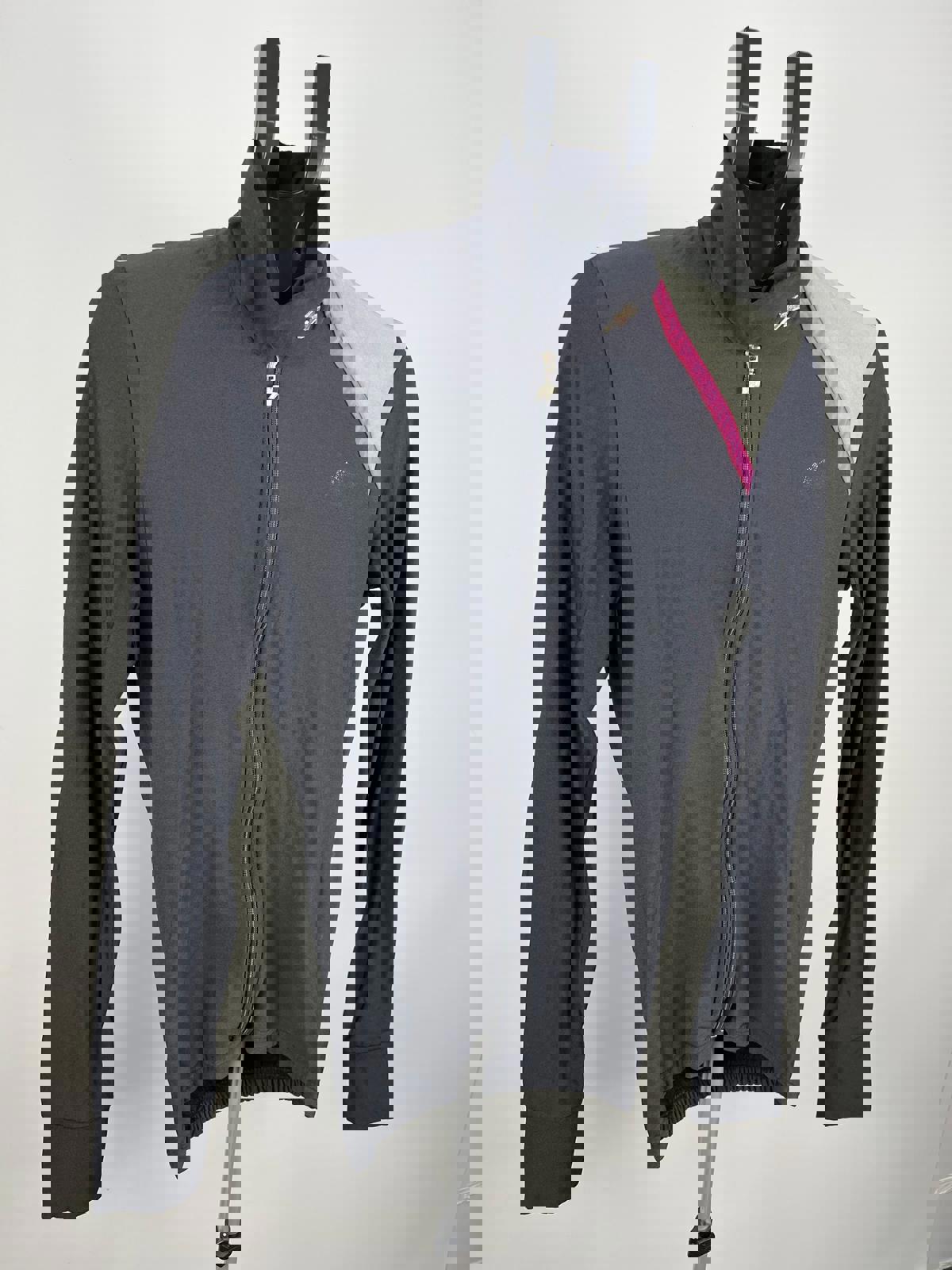 Assos Thermal Long-Sleeve Cycling Jersey – Men’s Small – Black/Grey