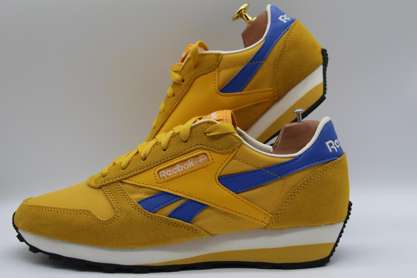 Reebok Classic Leather AZ – Fierce Gold / Bold Blue FX0858 US 8 / UK 7 / EU 40.5
