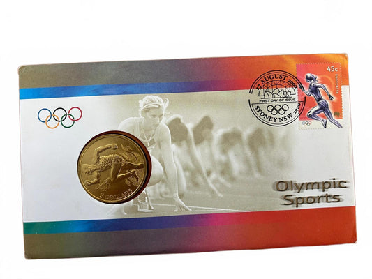 Sydney 2000 Olympic Athletics Gold Coin PNC