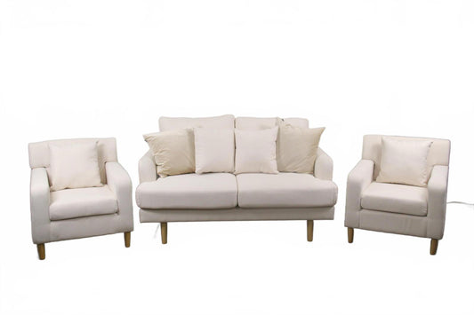 Modern beige lounge suite