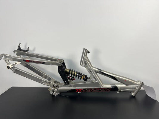 XXTension Downhill MTB Frame w/ Manitou SPV Shock Rare Vintage DH Bike Frame