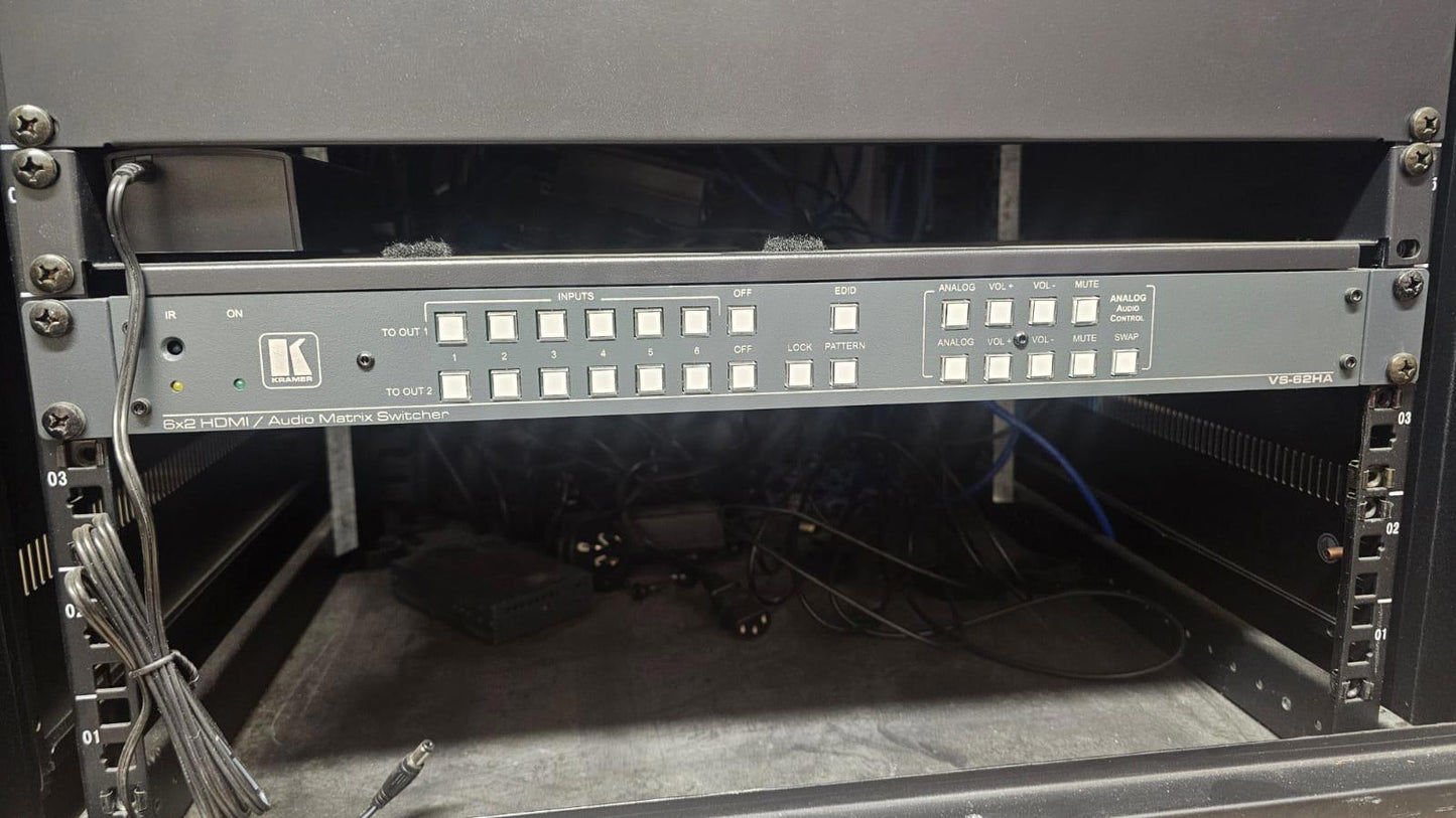 Karaoke Audio-Visual Rack System - Audio-Technica Components - Complete Setup