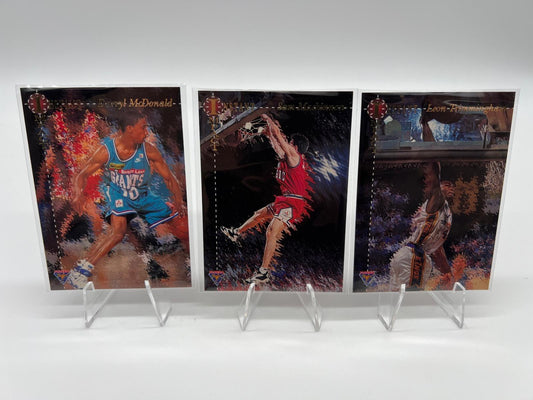 1995 Futera Basketball Cards NBL Instant Impact Full Set (6)