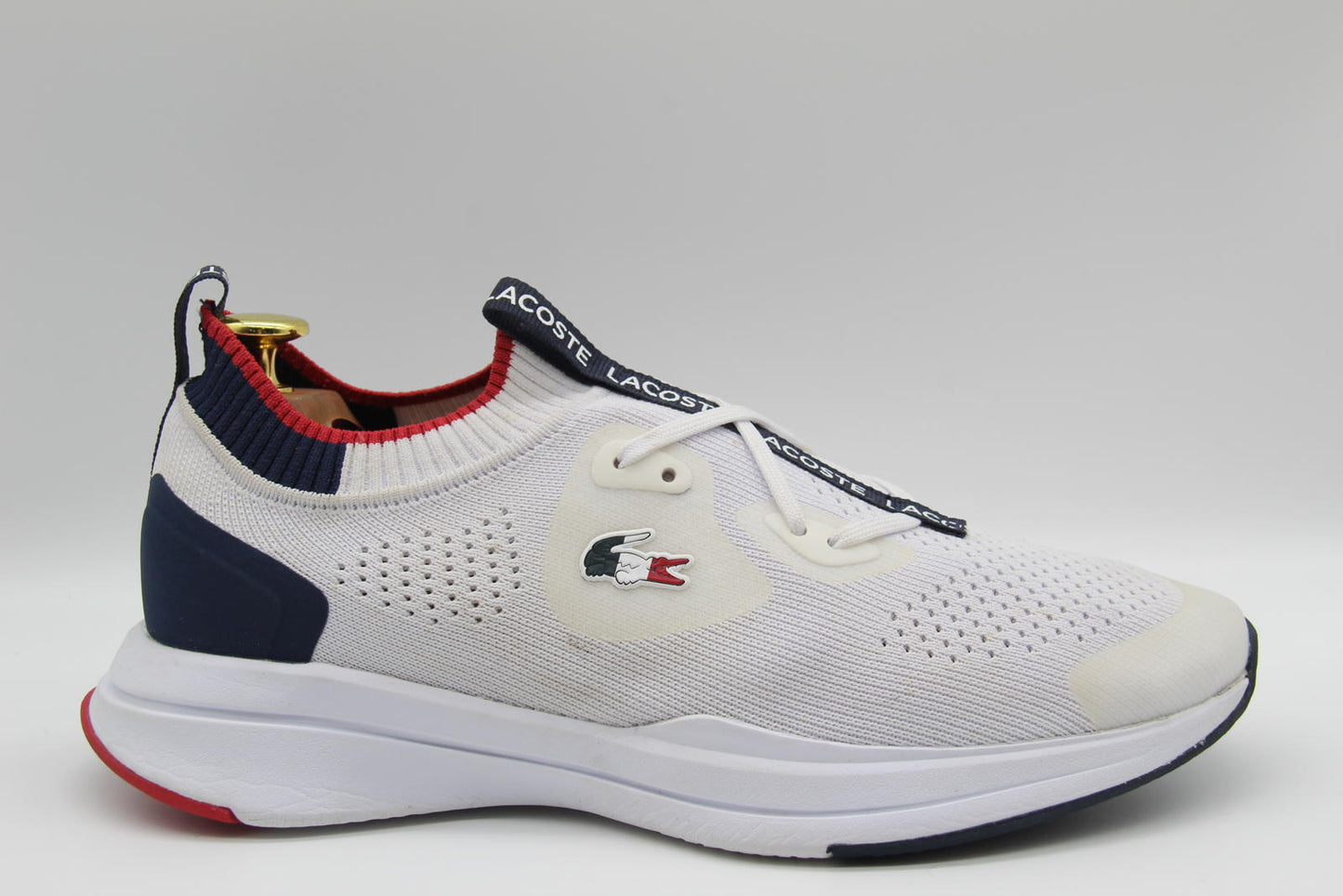 Lacoste Run Spin Knit – Tricolour Edition US 7 / UK 6 / EU 39.5