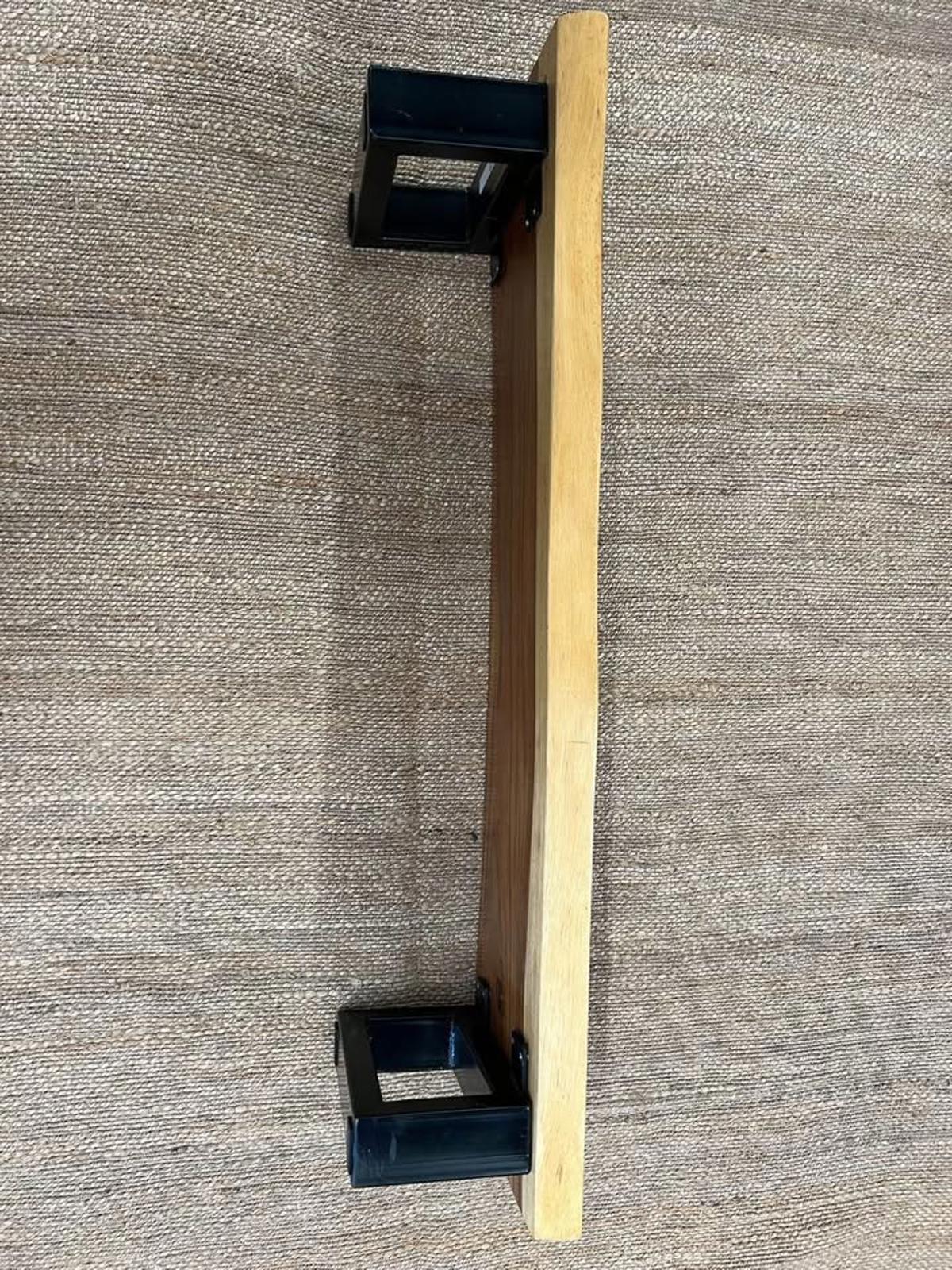 Black walnut hardwood live edge low benches