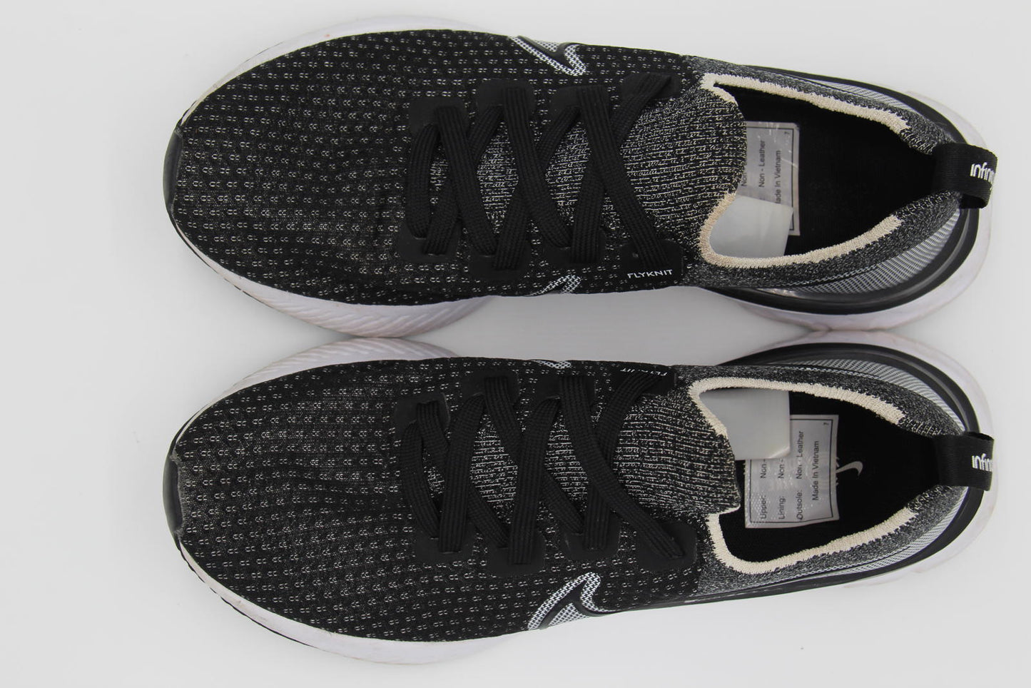 Nike React Infinity Run Flyknit – Black/White (CT2357-002)