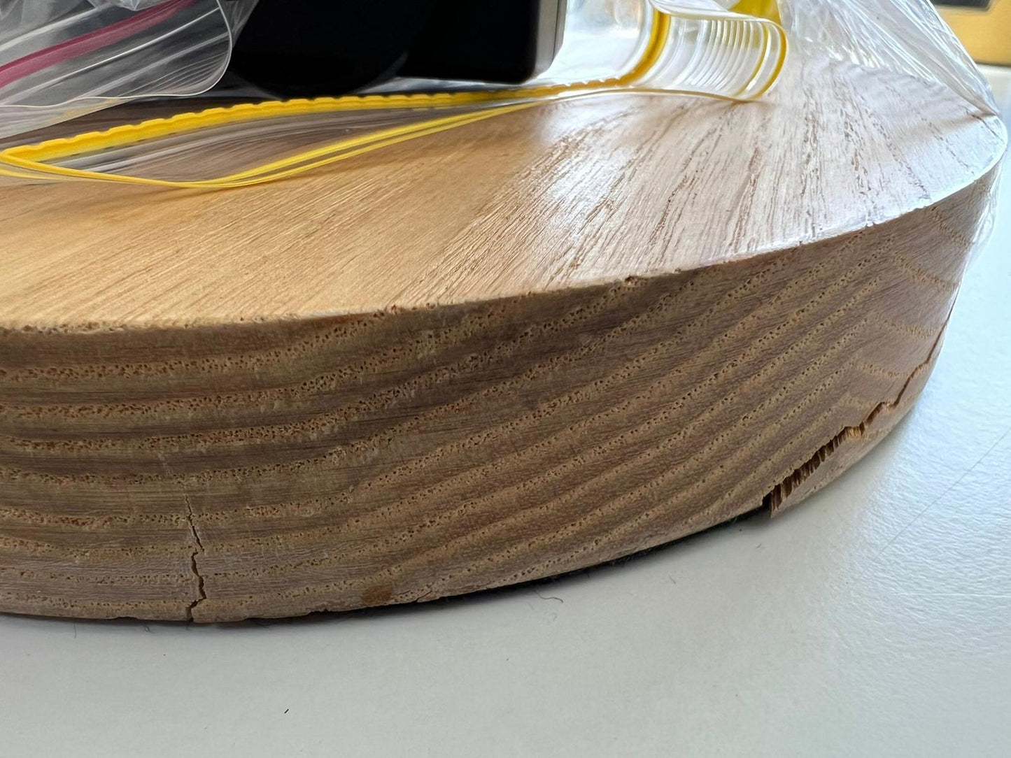 Lucci LEDlux Desk Lamp – Touch Control Wood Base + Wireless Charger