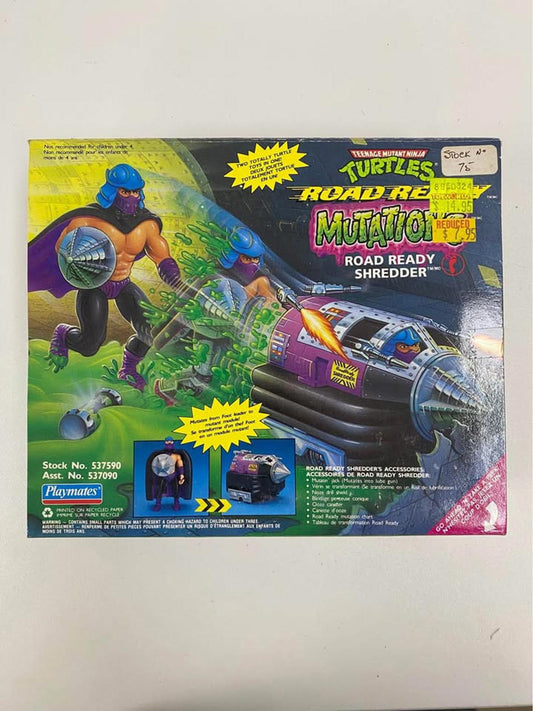 Teenage Mutant Ninja Turtles Road Ready Mutations Shredder Original Box 1993