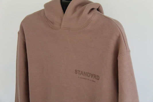 STANDARD Coordinates Graphic Hoodie – Brown (Size S)