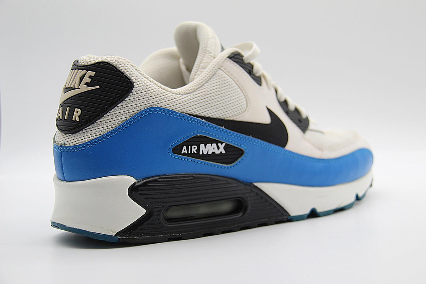 Nike Air Max 90 Essential – White/Black/Military Blue – US 11.5 – No Box