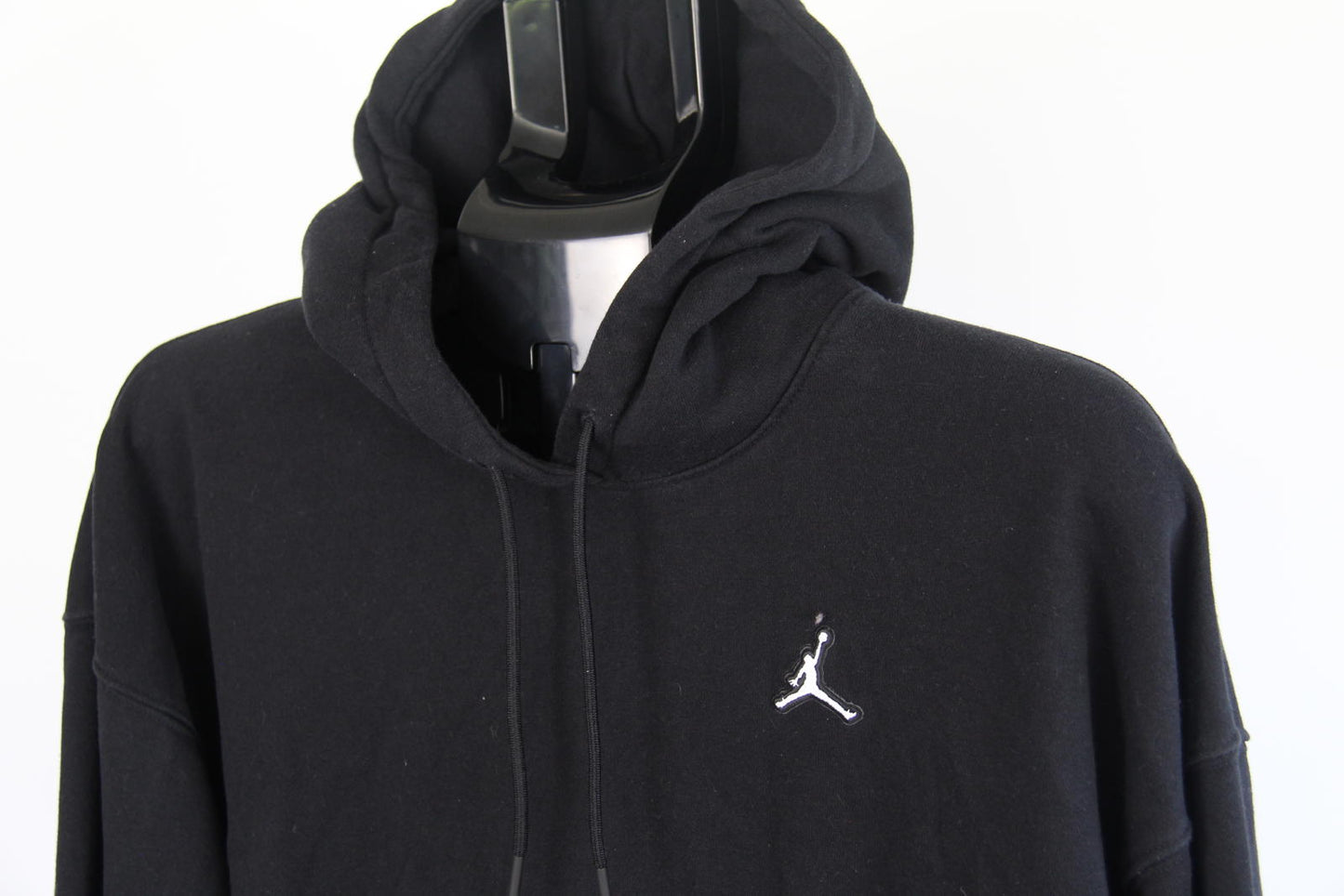 Nike Jordan Jumpman Loose Fit Hoodie Black Pullover Sweatshirt - Size S