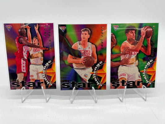 1995 Futera NBL Basketball Trading Card Star Challenge Chase Card SAMPLE SET(10)