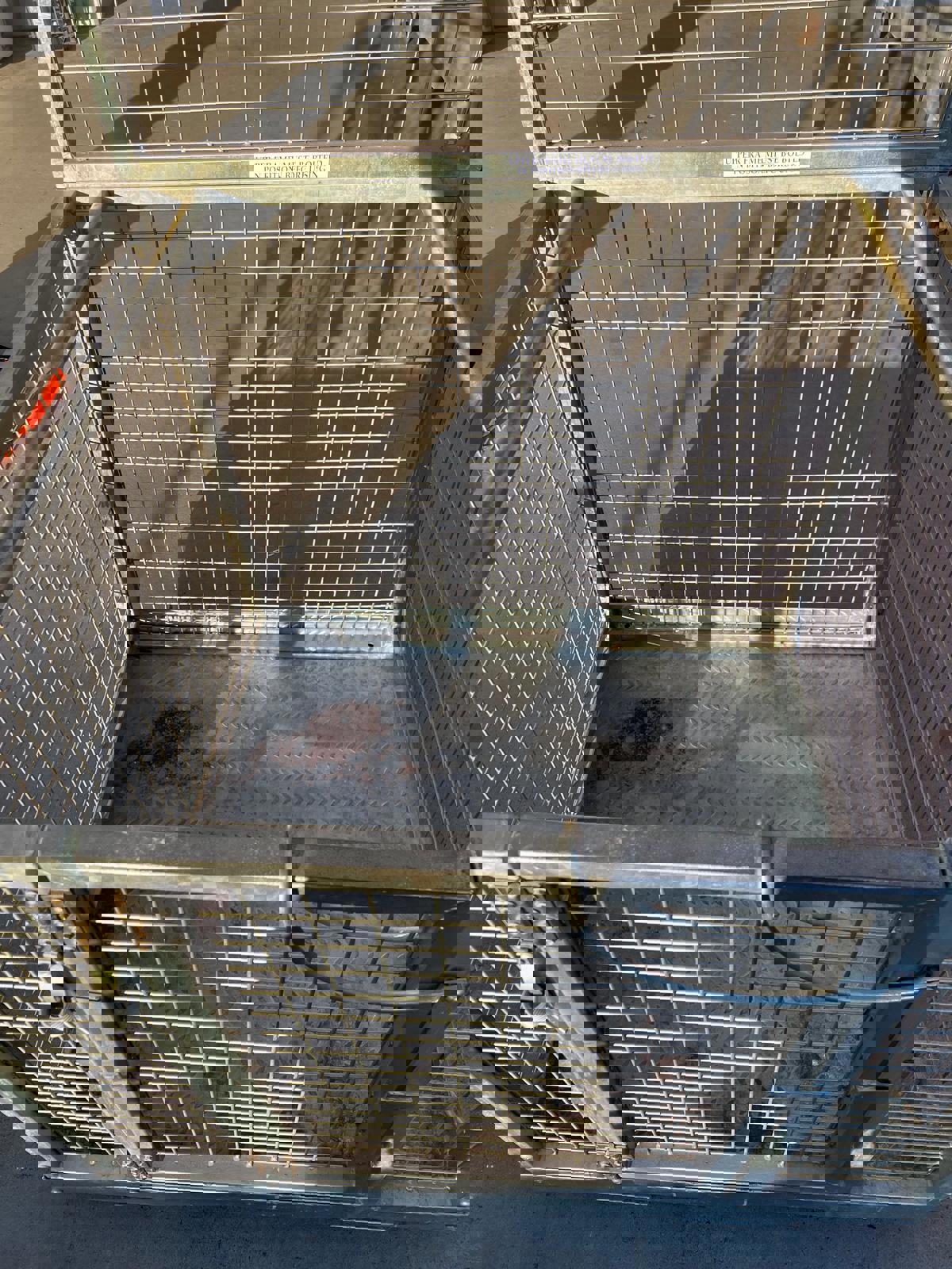 Forklift Work Platform Cage + Safety Harness Kit, WP-MS by East West Engineering