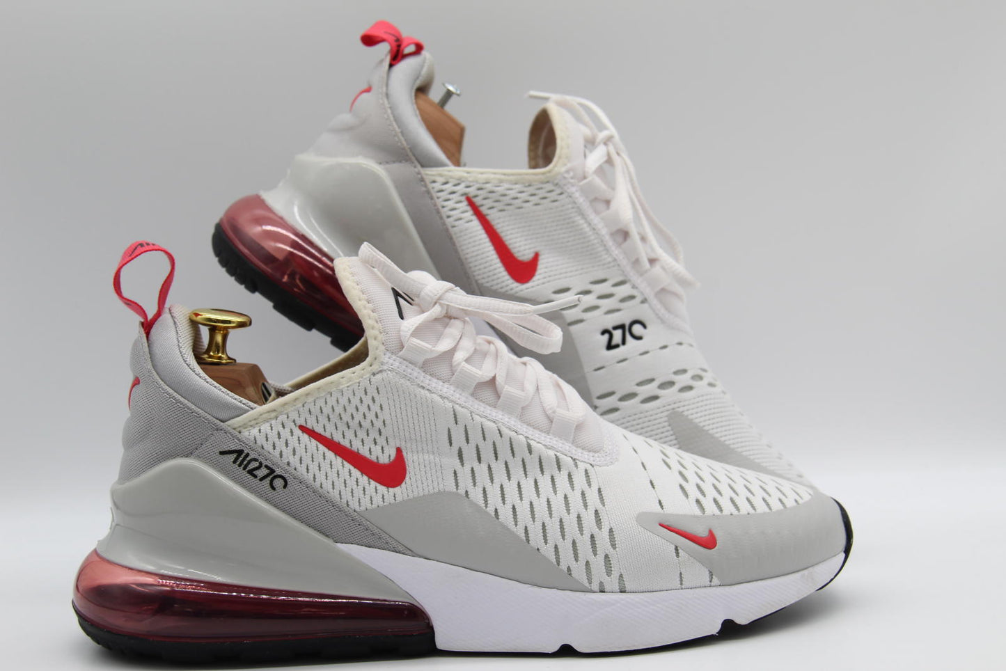 Women’s Nike Air Max 270 – White/Light Fusion Red (DD7120-100) UK 7 / EU 41