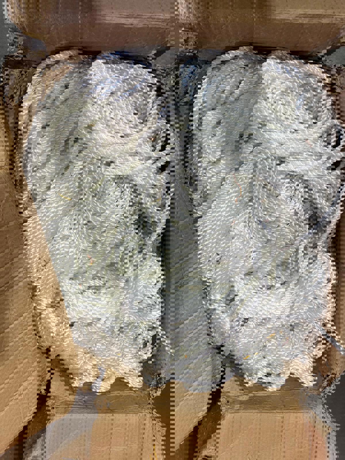 Bulk Pre-Cut Poly Tie-Down Ropes – Looped Ends – Truck Tarp Securing