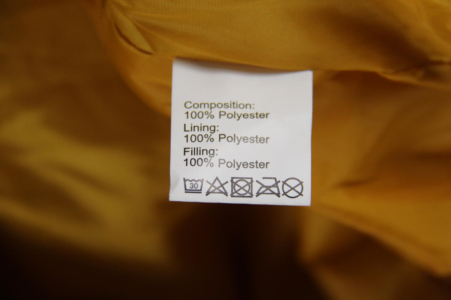 Refuge Yellow Cropped Puffer Jacket – Size XL